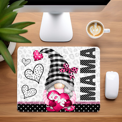 Mama Gnome Custom Non-Slip Neoprene Mouse Pad Home Office