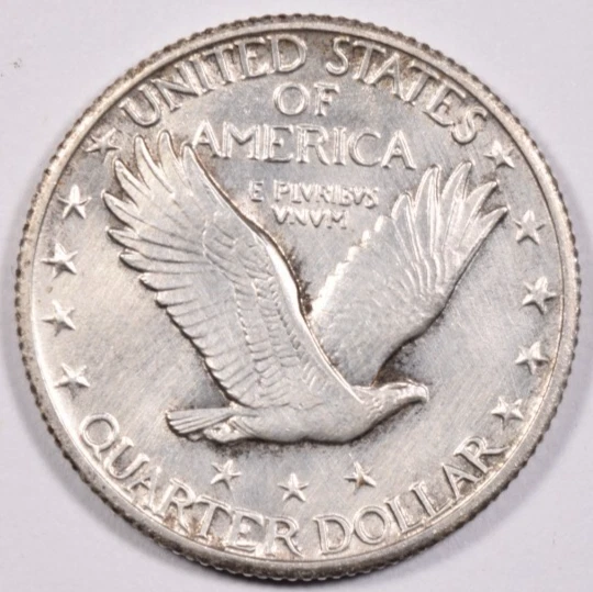 1926 STANDING LIBERTY QUARTER ~ NICE SHARP CHOICE BU UNCIRCULATED! - Image 2 of 2