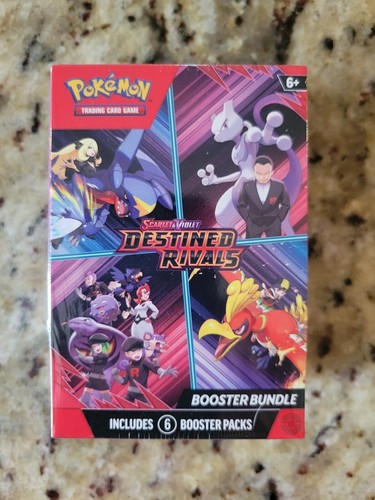 Pokemon Scarlet & Violet Destined Rivals Booster Bundle Box Factory Sealed