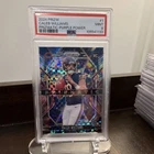 Panini 2024 Prizm Prizmatic Caleb Williams #1 Purple Power Prizm PSA 9 /49 Bears