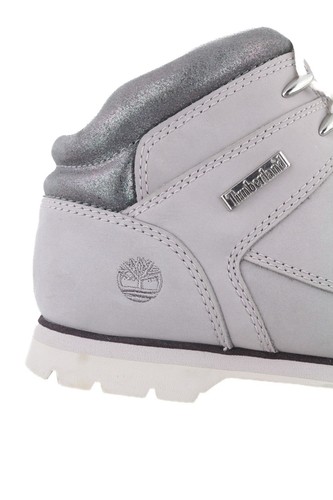 Timberland A22B6-A40122 Mädchen Schuhe EU37/38 Grau Leder High-Top Geschnürt - Picture 17 of 18
