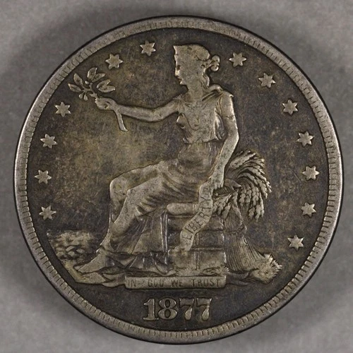 1877 U.S. Silver Trade Dollar