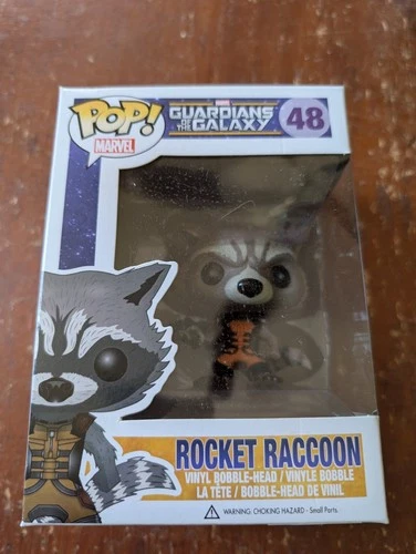 Funko Pop! Vinyl: Marvel - Rocket Raccoon #48 Guardians Of The Galaxy
