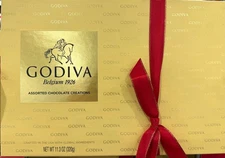 Godiva Goldmark Premium Assortment 27 Chocolate Creations Gift Box 11.3 Oz