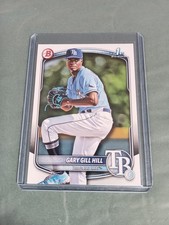 2025 Bowman Baseball #BP-55 Gary Gill Hill Tampa Bay Rays 1st Bowman N/M.
