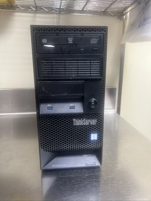 Lenovo Thinkcenter Workstation Server 2 1TB HDDs In RAID 32 GB RAM intel Xeon