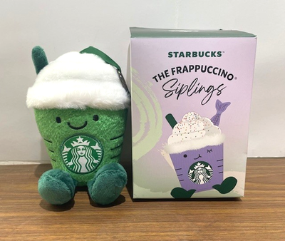 Malaysia Starbucks The Frappuccino Siplings 2025 Plush Keychain