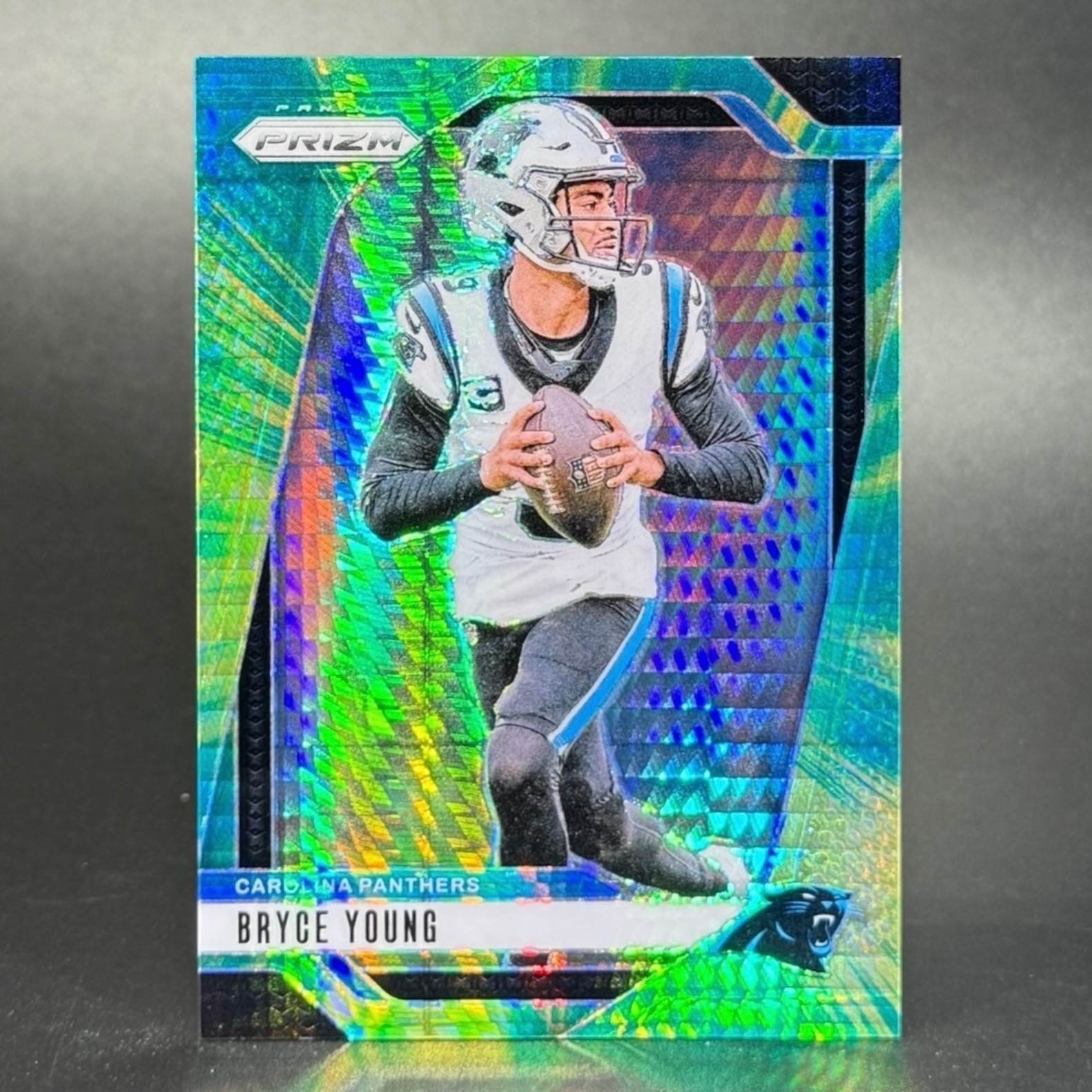 2024 Panini Prizm Football #37 Bryce Young Hyper Prizm /180