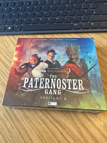 DOCTOR DR WHO BIG FINISH 4 x CD BOXSET PATERNOSTER GANG - HERITAGE 2 - NEU
