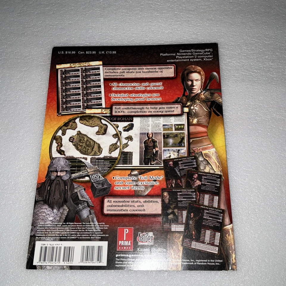 The Lord of the Rings: The Third Age | Prima Official Game Guide + 36 Cards VGC - Image 2 of 4