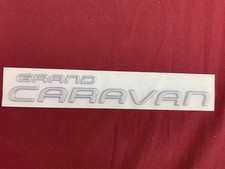 Nos 1996 -2000 Dodge Grand Caravan Rear Emblem Light Quarts Color Hs32sa1