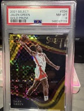 2021-22 Panini Select - Courtside Jalen Green #234 Gold  Prizm (RC)
