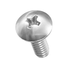 Machine Screws Phillips Head(#10-24x1/2") 100Pcs, Silver