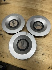 8d0601165e Audi B5 A4 S4 Oem Wheel Center Caps Set Of 3 Avus Silver 17