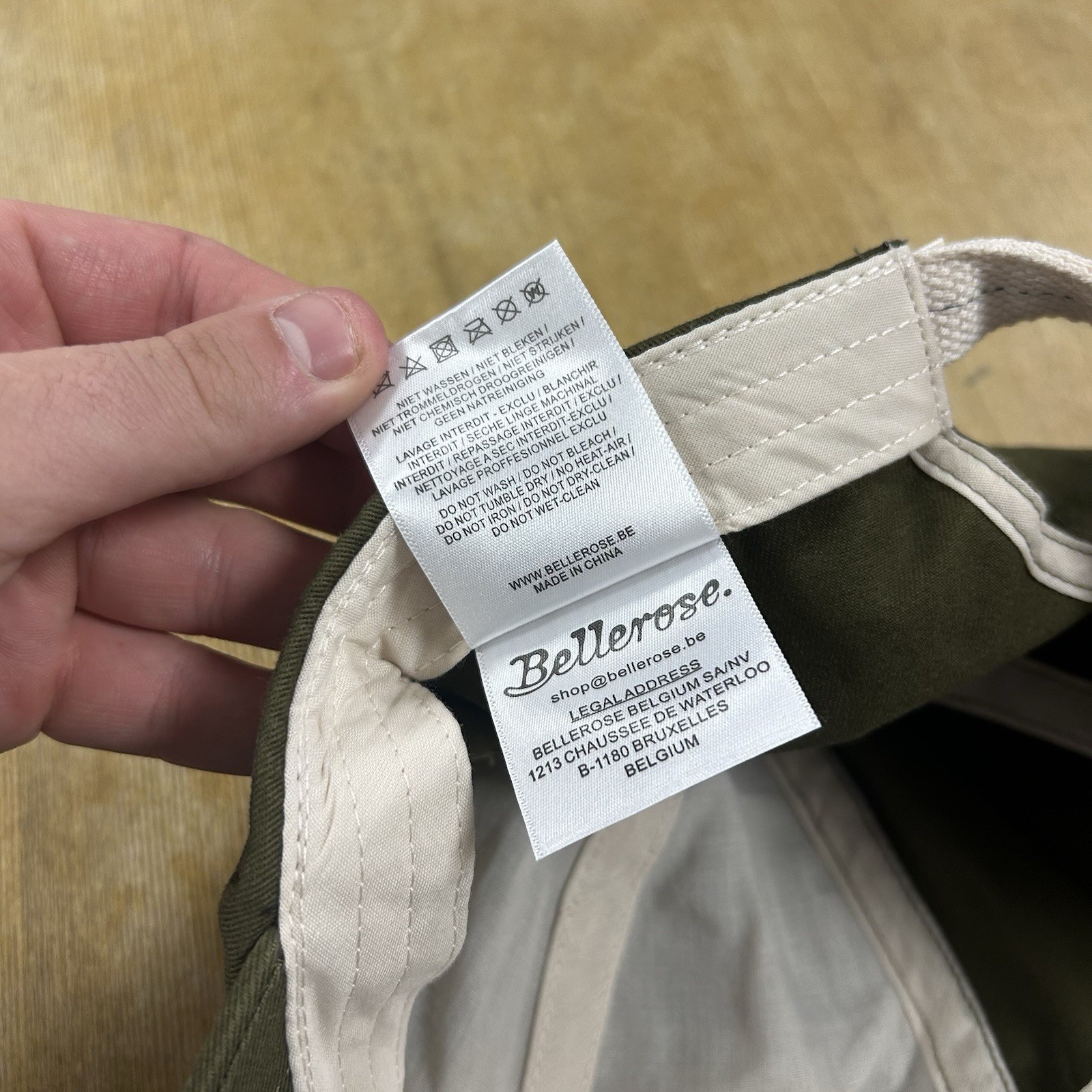 Bellerose Dace Hat Adjustable Strap Baseball Cap … - image 11