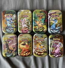 *CHOOSE YOUR TIN* Prismatic Evolutions Mini Tins EMPTY (Includes Coin and Art)