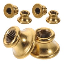 6 Pezzi Apparecchio Lampada Asta Filettata Tavolo Connettore Ottone Accoppiamento per Lampade