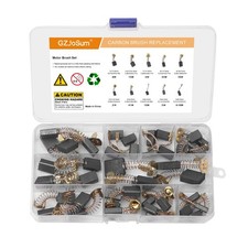 40PCS Electric Motor Carbon Brushes Set for Power Tools Grinder Drill Saw Repair