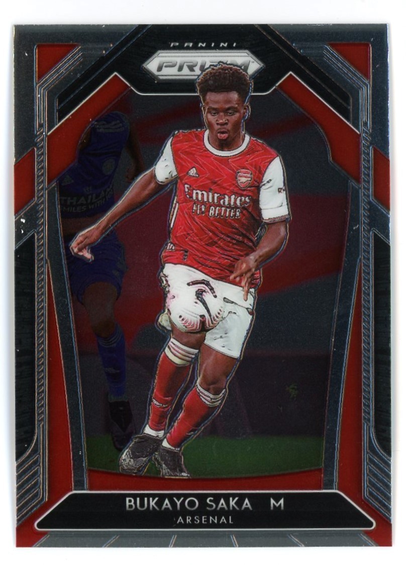 2020-21 Panini Prizm Premier League Bukayo Saka #40