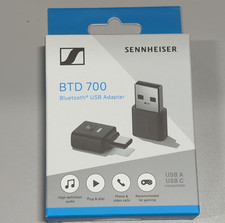 Sennheiser BTD700 Bluetooth USB Adapter USB A USB C Audio Dongle aptX LL