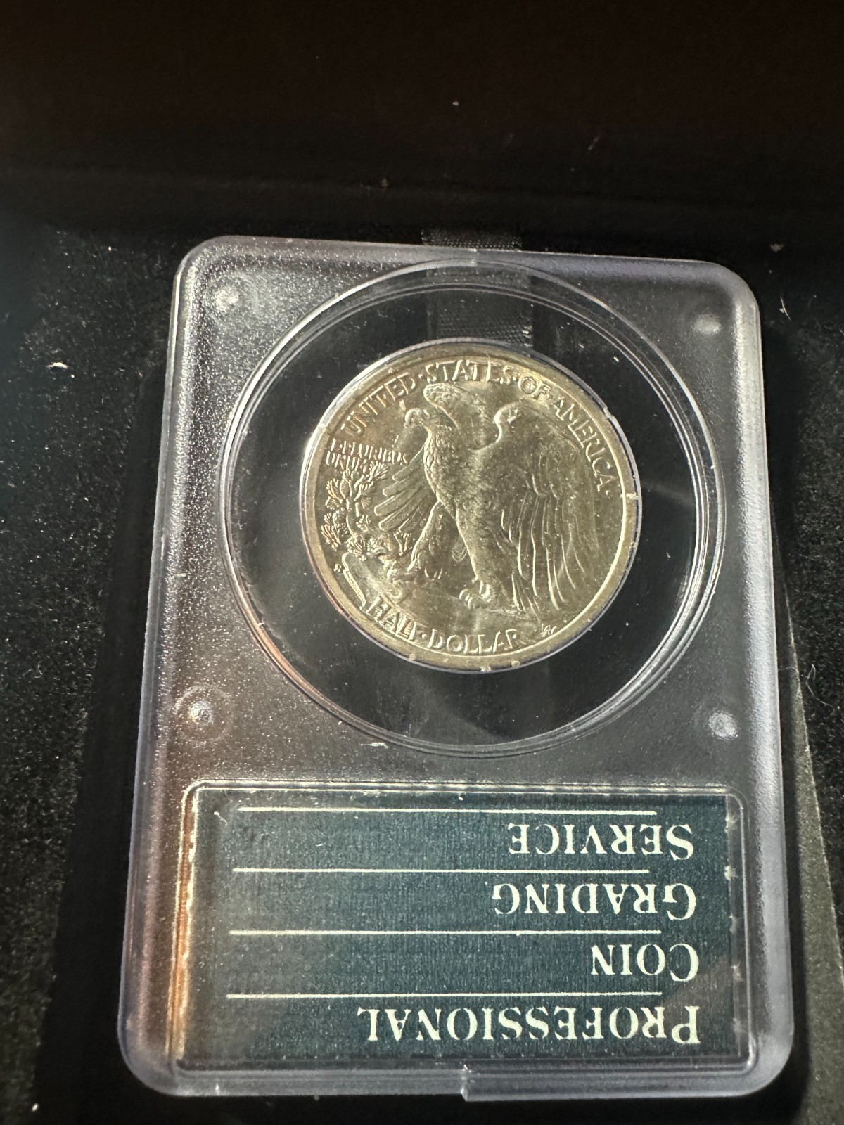 1942-S 50C WALKING LIBERTY MS64 IN A PCGS RATTLER | eBay