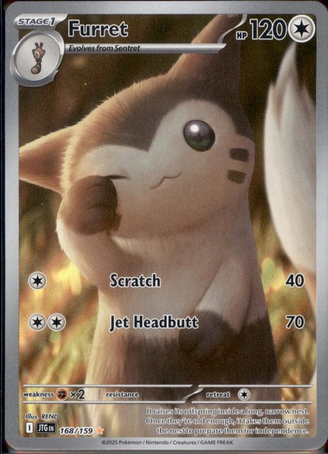 Furret #168 (Journey Together (2025))