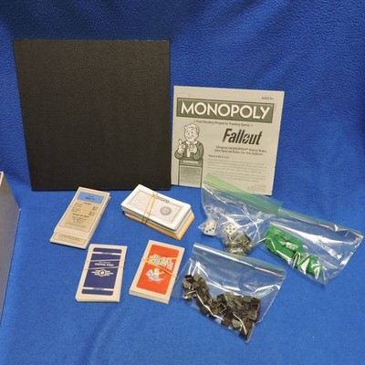 Monopoly Fallout Collector's Edition 2016 Board Game not complete