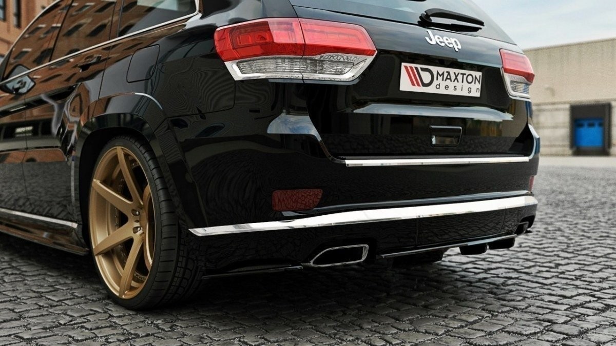 Splitter arrière Maxton pour rajeunir le pare-choc de la Jeep Grand Cherokee WK2 Summit