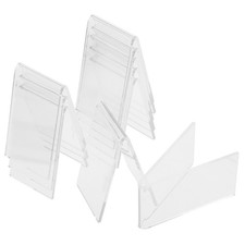 10 Pcs Acrylic Shoe Support Footwear Shaping Display Insert Stand