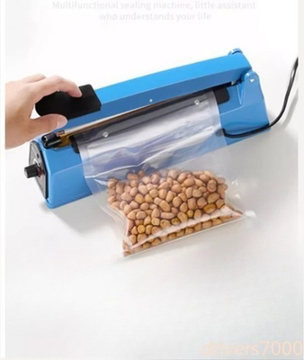 #ad #ad 220V Hand Pressure Sealing Machine Small Home Plastic Bag Sealing Machine $139.57