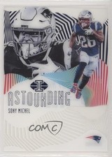 2019 Panini Illusions Astounding Blue 161/299 Sony Michel #AST-SM 0c6