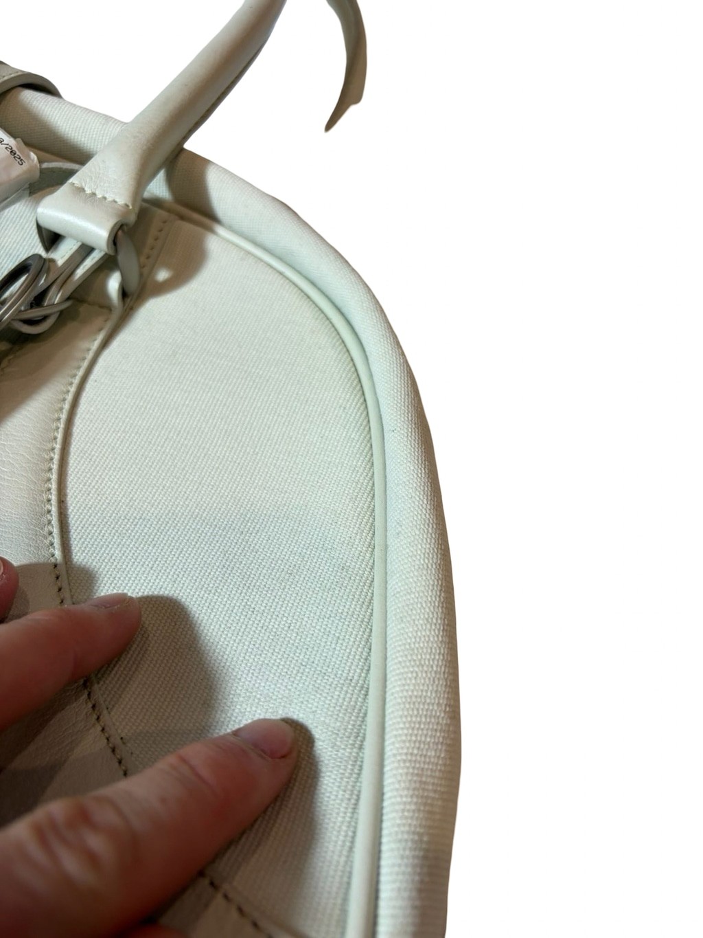 Samsonite Black Label Alexander McQueen Large Ivory Travel Organizer Bag image 3
