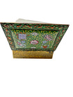 1920s-1940s  Chinese Green Champlevé "Eight Buddhist Treasures" Box — photo 5