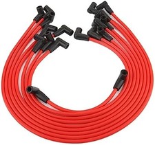 Spark Plug Wire Set Red for Chevy GMC 1988-1996 V8 9pc