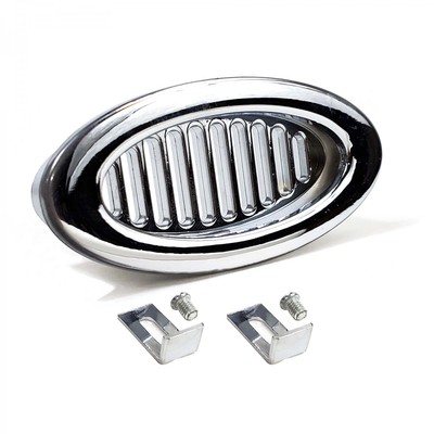Chrome Billet AC Heater Slotted Air Vent Zirgo ZIRBWAC Muscle Car