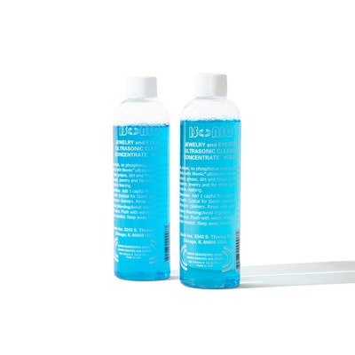 iSonic CSGJ01-8OZx2 Ultrasonic Jewelry/Eye Wear Cleaning Solution Concentrate