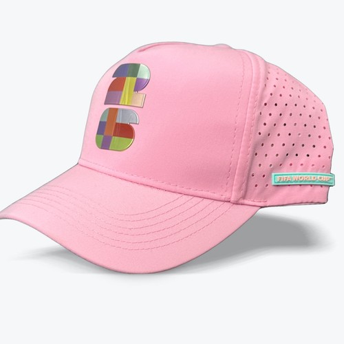 FIFA World Cup 2026 Pink 26 Multi Color Logo Performance Cap Adjustable