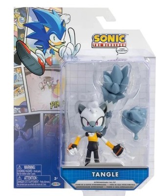 Sonic the Hedgehog Tangle Comic Collection 4'' Jakks Pacific!!