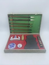 Vintage Chinese Calligraphy Set