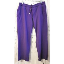 Danskin Athletic Pants L 12-14 Comfort Casual Sweatpants Elastic Waist Fleece