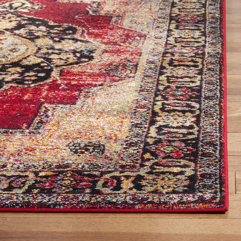 Vintage Hamadan Collection Accent Rug - 2'3" x 4', Red & Multi, Oriental Pers... - Image 2 of 3