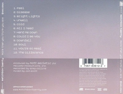 MORE THAN YOU THINK YOU ARE NEW CD