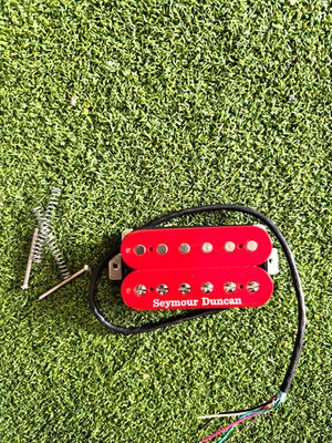 Seymour Duncan SH-5 SH5 Custom. Bridge Humbucker Pickup. Red. 4 wire. 