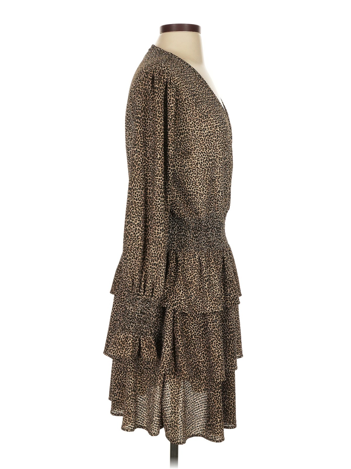 MICHAEL Michael Kors Women Brown Cocktail Dress S thumbnail 3