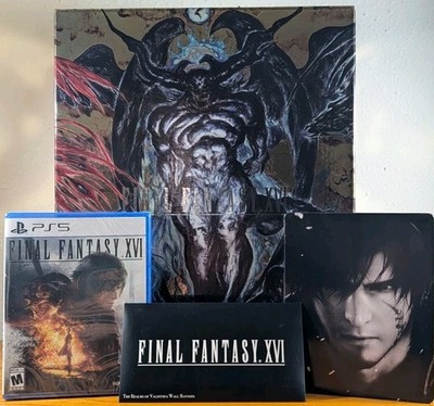 Final Fantasy XVI Collector's Edition PS5 - Neuf Sous Blister - Version Française Avec SteelBook