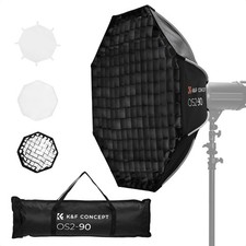 Octagonal Softbox, 90cm/35.4in Quick Release Softbox with Bowens Mount, Carry...