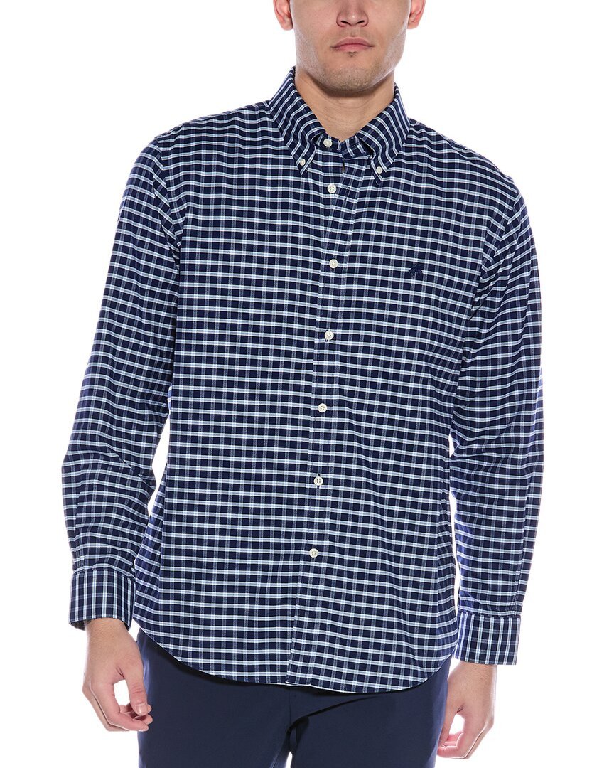 Мужская оксфордская рубашка Brooks Brothers обычного покроя 8590₽