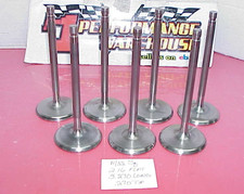 7 Titanium Intake Valves 1132 - 5.270 - 2.160 Square Groove Manley Nascar