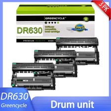 3Pack Drum Unit for Brother DR630 DR660 HL-L2300DW L2320D MFC-L2700DW Printer