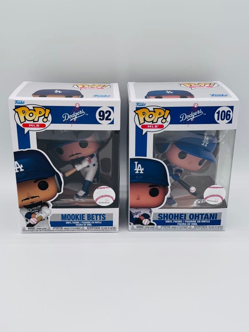 [New] Funko Pop! MLB Shohei Ohtani & Mookie Betts